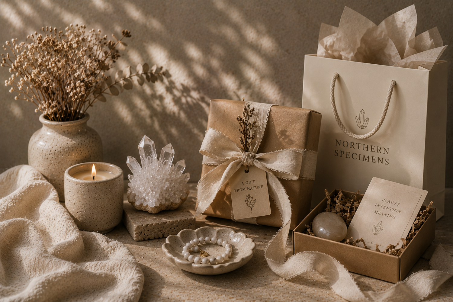 Premium crystal gifts, wellness gift sets and meaningful natural gifts by Northern Specimens