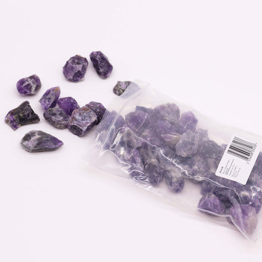 Natural Raw Amethyst Crystals 500g – Genuine Healing Crystal Stones või