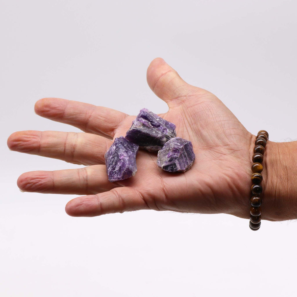 Natural Raw Amethyst Crystals 500g – Genuine Healing Crystal Stones või