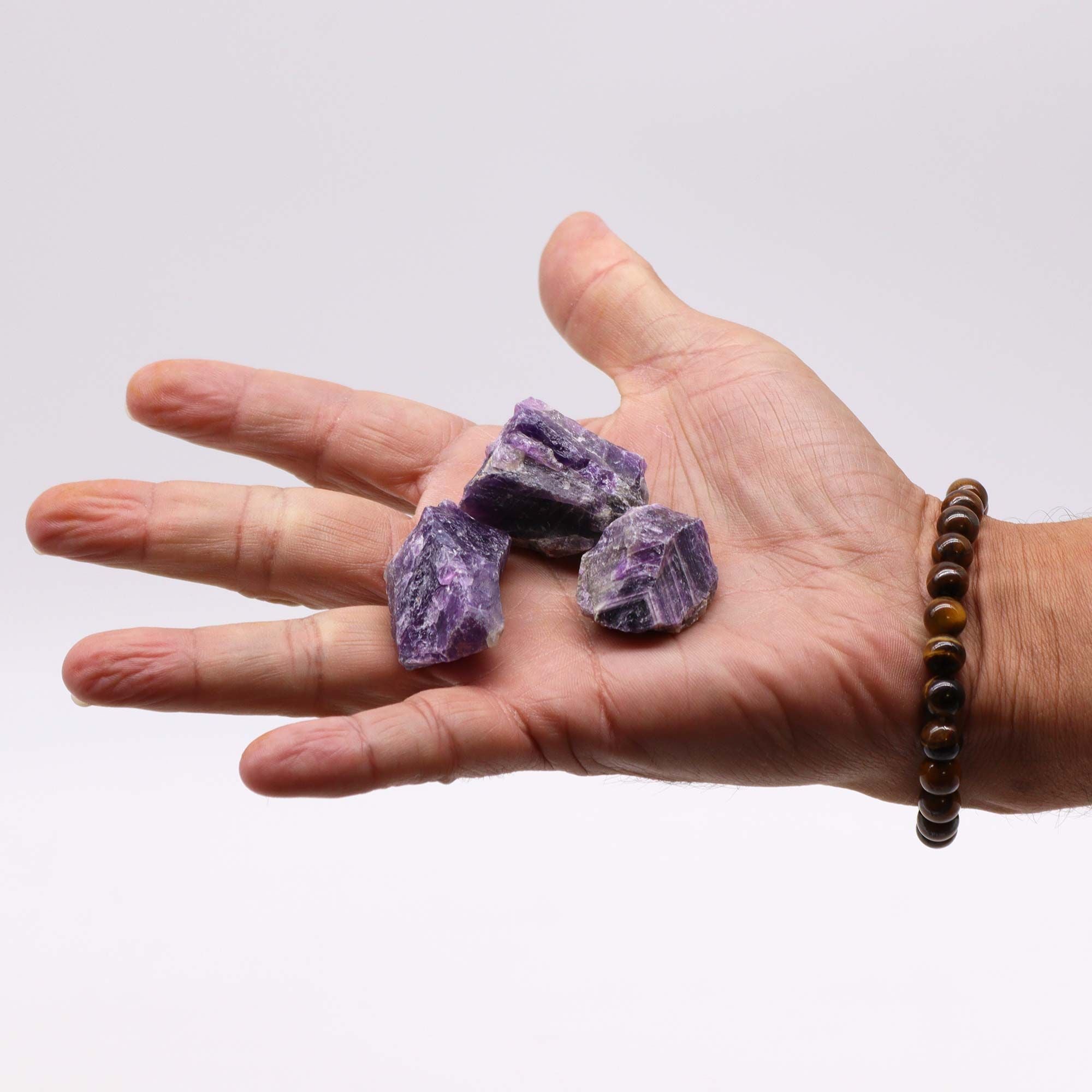 Natural Raw Amethyst Crystals 500g – Genuine Healing Crystal Stones või