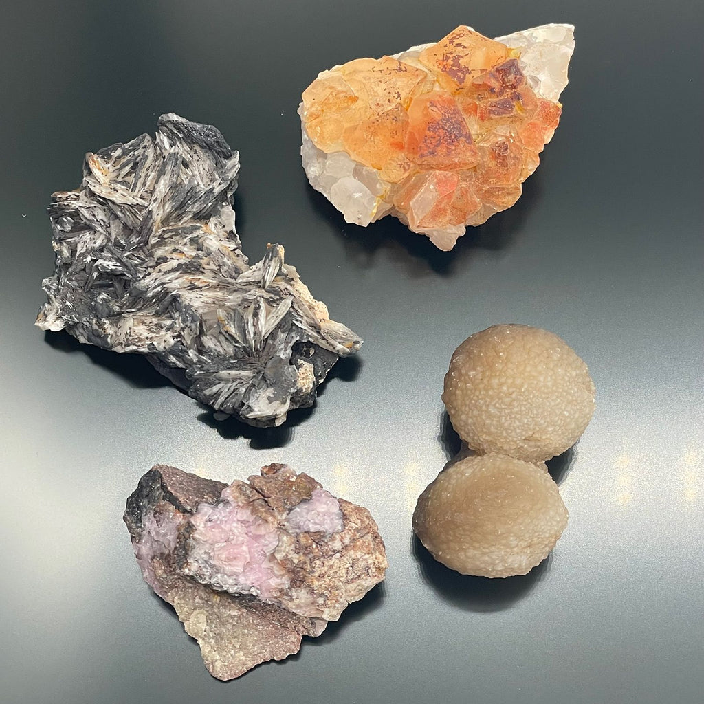 Mineral Specimens - Mixed Pieces (approx 24 pieces)